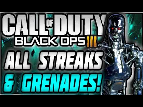 Call of Duty Black Ops 3 MULTIPLAYER Leaked ALL SCORESTREAKS/GRENADES List Killstreaks BO3 INFO/NEWS