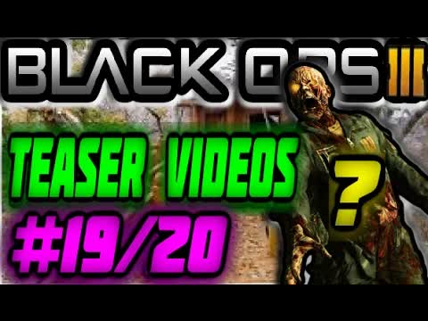 COD Black Ops 3 MASS DEATH/SUICIDE & ZOMBIES HINTS? Video Teaser #19/20 BO3 2015 INFO/LEAKED