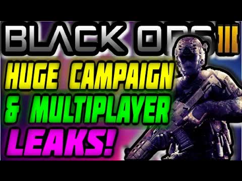 Call of Duty Black Ops 3 LEAKED Multiplayer/Campaign INFO/NEWS STORYLINE/MECHANICS NEW BO3 2015 NEWS
