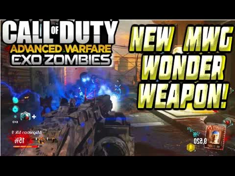 COD Advanced Warfare EXO-ZOMBIES MAGNETRON MICROWAVE Gun MWG Wonder Weapon Gameplay Ascendance DLC