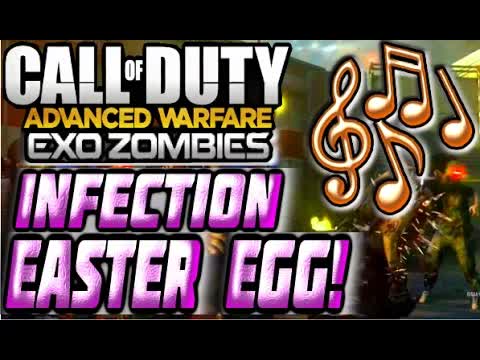COD Advanced Warfare EXO-ZOMBIES INFECTION EASTER EGG SONG Guide/Tutorial MUSIC Ascendance DLC Map