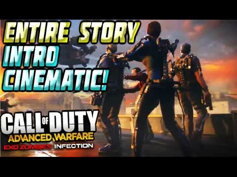 COD Advanced Warfare EXO-ZOMBIES INFECTION ENTIRE STORYLINE INTRO Cinematic Cutscene Ascendance DLC