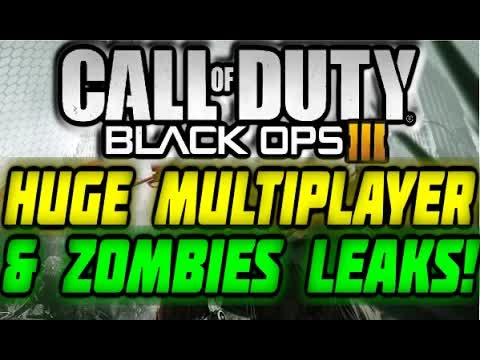 Call of Duty Black Ops 3 HUGE BIGGEST LEAK YET! Multiplayer/Zombies/Campaign STORY INFO/LEAKS 2015