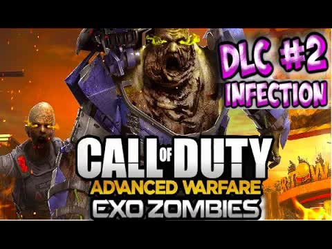 COD Advanced Warfare EXO-ZOMBIES INFECTION GAMEPLAY IMAGES EXTRACTION/GOLIATH BOSS DLC 2 Ascendance
