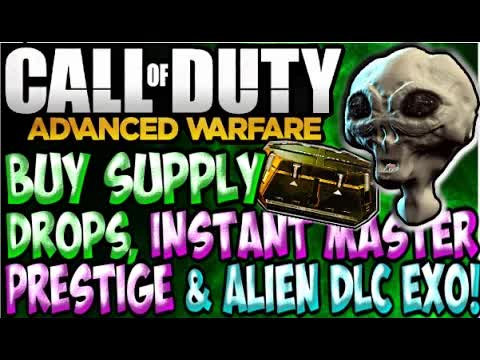 COD Advanced Warfare BUYABLE Advanced Supply Drops,INSTANT Grand Master Prestige,ALIEN ECO DLC Gear