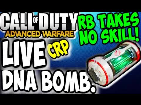#6 LIVE DNA BOMB CRP Call of Duty Advanced Warfare PROOF REVERSE BOOSTING TAKES 0 SKILL COD Gameplay
