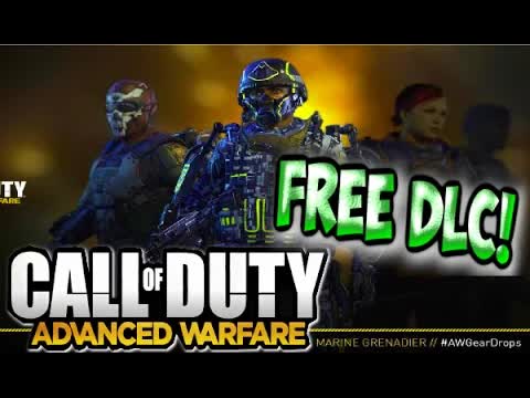 NEW Call of Duty Advanced Warfare FREE DLC / UPDATE Character Loot/Gear Supply Drops COD AW Gameplay