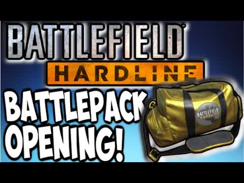 Battlefield Hardline HUGE BATTLEPACKS OPENING 10+ GOLD/BRONZE GAMEPLAY LIVE #1 BF/BFH/BFHL