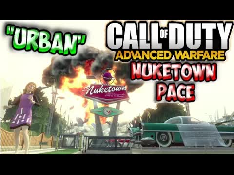 "NUKETOWN PACE" Call of Duty Advanced Warfare URBAN Multiplayer Gameplay COD AW HAVOC DLC Map Pack 1