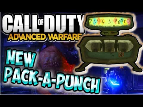 Call of Duty Advanced Warfare EXO-ZOMBIES PACK-A-PUNCH Gameplay Weapon Upgrades OUTBREAK HAVOC DLC