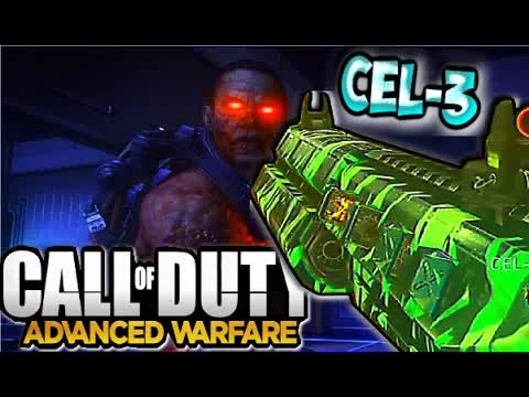Call of Duty Advanced Warfare EXO-ZOMBIES CEL-3 CAUTERIZER Wonder Weapon Gameplay OUTBREAK HAVOC DLC