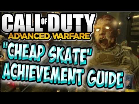 CHEAP SKATE Call of Duty Advanced Warfare EXO-ZOMBIES Achievement Tutorial/Guide OUTBREAK HAVOC DLC