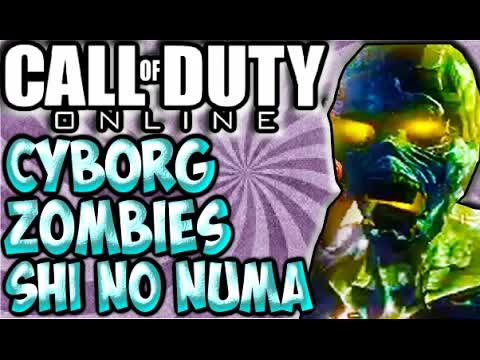 Call of Duty: Online CYBORG ZOMBIES GAMEPLAY! "SHI NO NUMA" #1 (COD Online Robot Zombies China)