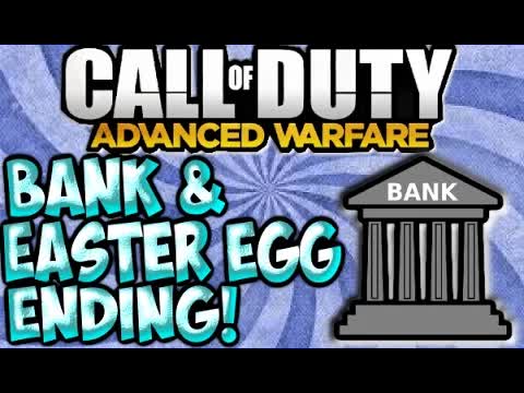 COD Advanced Warfare EXO-ZOMBIES BANK?/EASTER EGG ENDING "Havoc DLC Achievements" (AW Riot Gameplay)