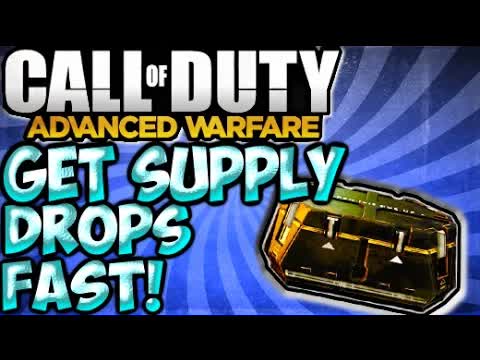 COD Advanced Warfare HOW TO GET SUPPLY DROPS Fast/Quick/Easy EARN ELITE RARE THIS Weekend AW
