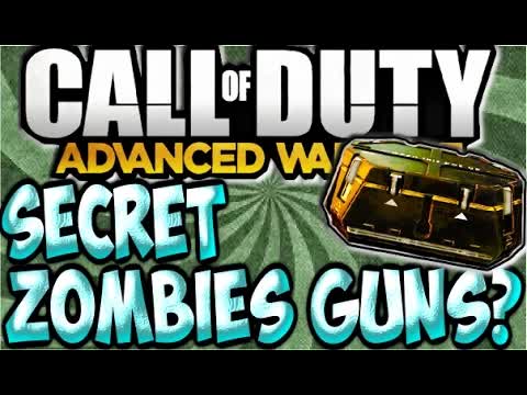 COD Advanced Warfare UNLOCK Secret EXO-ZOMBIES Weapons in MULTIPLAYER Gameplay HAVOC DLC Easter Egg