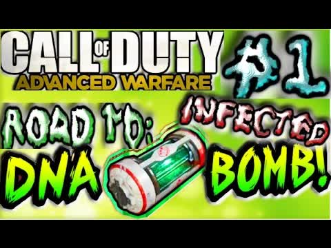 Call of Duty Advanced Warfare INFECTED Road To: DNA BOMB LIVE COD AW MULTIPLAYER GAMEPLAY