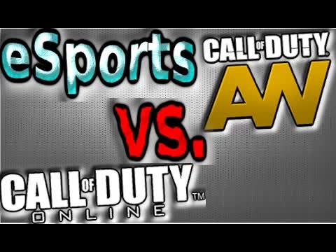 COD Advanced Warfare VS. COD Online eSports Call of Duty Competative MLG 2015/COD China Gameplay TGA