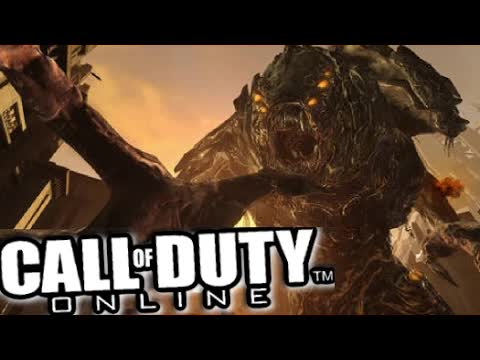 Call of Duty Online CYBORG ZOMBIES *GIANT INSANE BOSS FIGHT* Gameplay DEUS EX COD ALIEN ROBOTS China