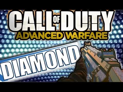 Call of Duty Advanced Warfare DIAMOND CAMO - Rare Gun Camo Showcase (COD AW Multiplayer Gameplay)