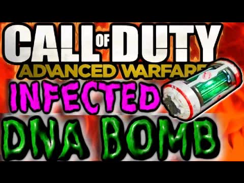 COD Advanced Warfare "INFECTED DNA BOMB" 30+ Gunstreak *SOLO* Multiplayer Gameplay (Call of Duty AW)