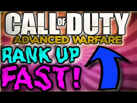 COD Advanced Warfare How To Rank Up FAST Best Ways Earn XP Level Up Prestige Quick/Easy Multiplayer
