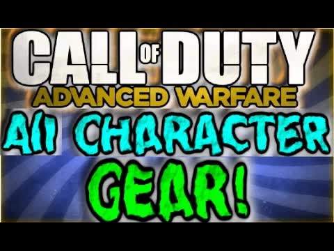 COD Advanced Warfare Create A Soldier Showcase ALL Character Gear Customisation MULTIPLAYER GAMEPLAY