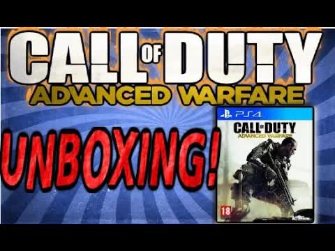 Call of Duty Advanced Warfare PS4 Limited Editon UNBOXING (COD AW Playstation 4 Opening DAY ZERO)