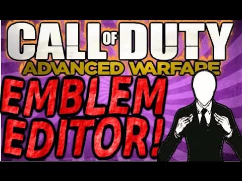Call of Duty Advanced Warfare BEST EMBLEM EDITOR ULTIMATE TUTORIAL/GUIDE COD MULTIPLAYER GAMEPLAY