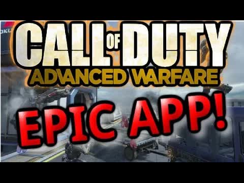 Call of Duty Advanced Warfare COMPANION APP Gameplay EMBLEM EDITOR &MORE Trailer (COD AW MULTIPLAYER