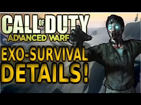Call of Duty Advanced Warfare EXO-ZOMBIES LEAKED! ALL EXO-SURVIVAL DETAILS/INFO/NEWS (COD GAMEPLAY)