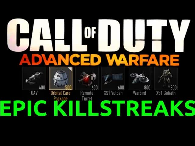COD Advanced Warfare WARBIRD,PALADIN,VULCAN & MORE Scorestreak/Killstreaks Call of Duty AW GAMEPLAY