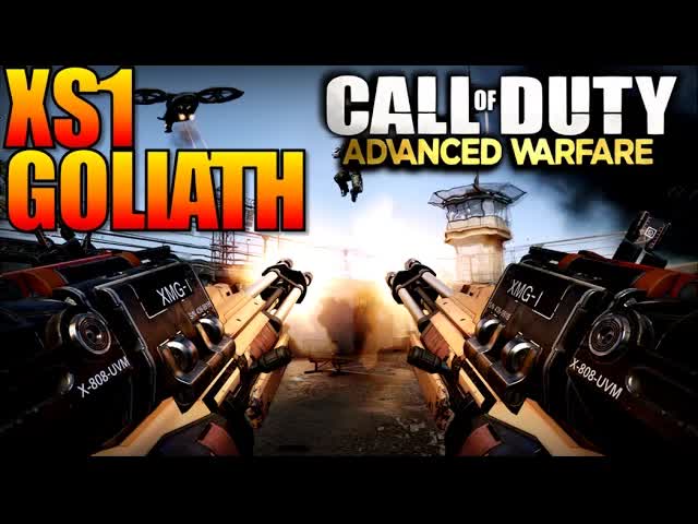 Call of Duty Advanced Warfare "XS1 GOLIATH KILLSTREAK/SCORESTREAK" TITAN MULTIPLAYER Gameplay COD AW