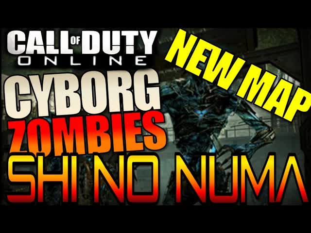 COD ONLINE: Cyborg Zombies SHI NO NUMA NEW MAP GAMEPLAY (Call of Duty Dead Rising China Robots)
