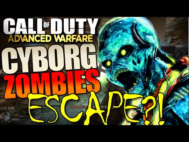 Call of Duty Advanced Warfare Cyborg Zombies EXTRACTION/Evacuation CO-OP Mode THEORY COD OL Gameplay