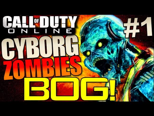 Call of Duty: Online Cyborg Zombies Gameplay on BOG #1 LIVE NEW Rescue/Evacuation Mode COD China HD