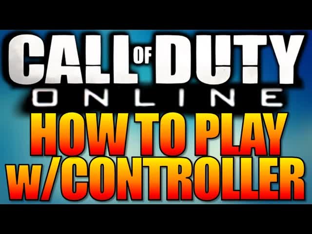 Call of Duty: Online How To Play With Controller PS3/PS4/Xbox 360/One  (COD CODOL China Gameplay)