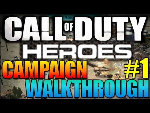 Call Of Duty: Heroes CAMPAIGN Walkthrough #1 LIVE "SOUTH AMERICA" Gameplay (COD CODH iOS7 Gameplay)