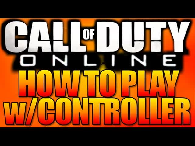 COD Online How To Play With PS3/PS4/Xbox 360/One Controller & English Translation China Gameplay