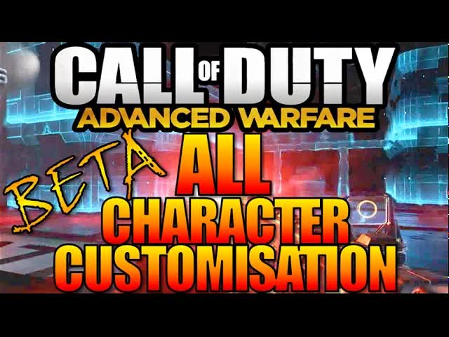 Call of Duty Advanced Warfare MULIPLAYER All Character Customization Headgear,Uniform &MORE Gameplay