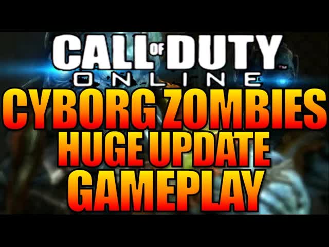 Call of Duty: Online Cyborg Zombies Skirmish Gameplay NEW Update Wunderwaffe Nacht Robots China
