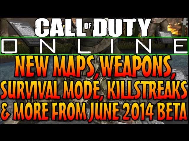 Call Of Duty Online New Content Gameplay | Maps,Guns,Survival Mode,Campaign Missions June Beta China