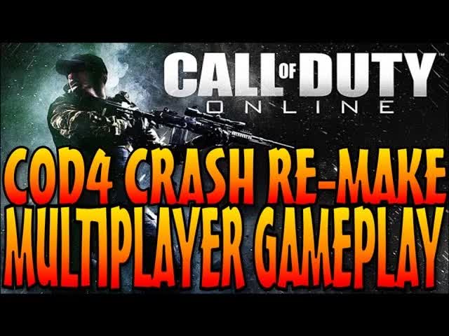 Call Of Duty Online: Domination Multiplayer Gameplay CRASH COD4 Remake (MW1 CODOL China COD: Online)