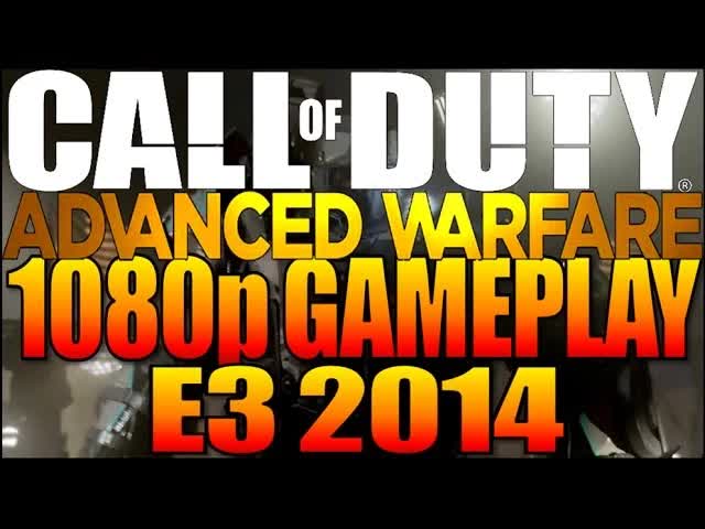 Call Of Duty: Advanced Warfare Gameplay 1080p HD E3 2014 (CoD AW Gameplay Multiplayer/Campaign)