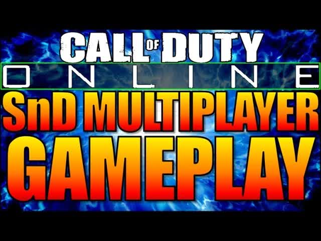 Call Of Duty: Online China SnD Multiplayer Gameplay (Exclusive COD: Online Gameplay [CODOL])