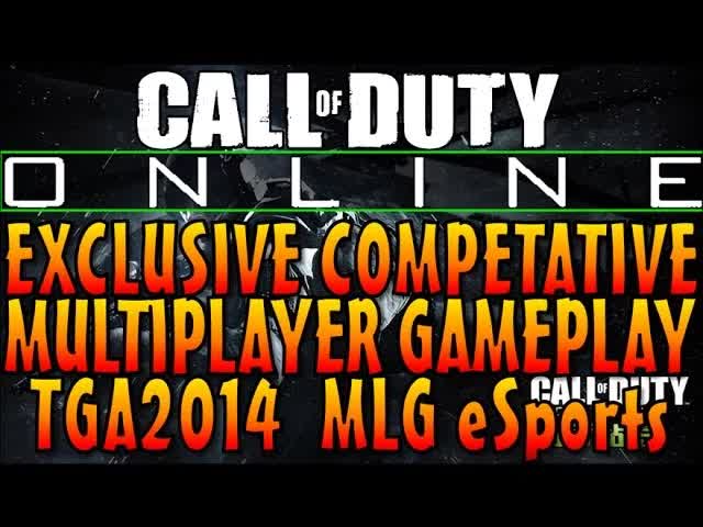 Call Of Duty: Online Competitive Multiplayer Gameplay TGA 2014 eSports MLG Cod: Online CHINA Champs