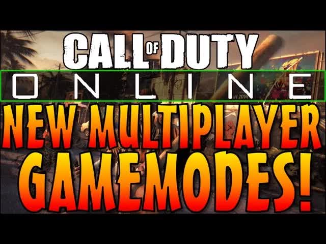 COD:Online New Game Modes! Infected, Ground War, Hardcore, Survival Multiplayer Gameplay CODOL CHINA