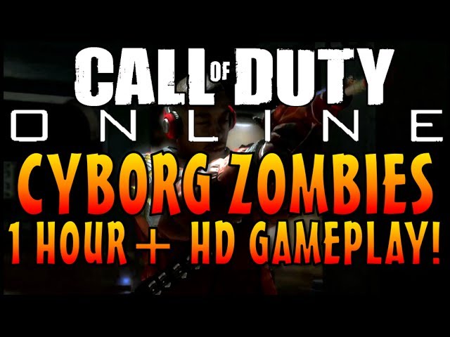 Call Of Duty: Cyborg Zombies [1 Hour+ HD Gameplay!] Verrückt/Nacht Dead Rising Mode COD:Online China