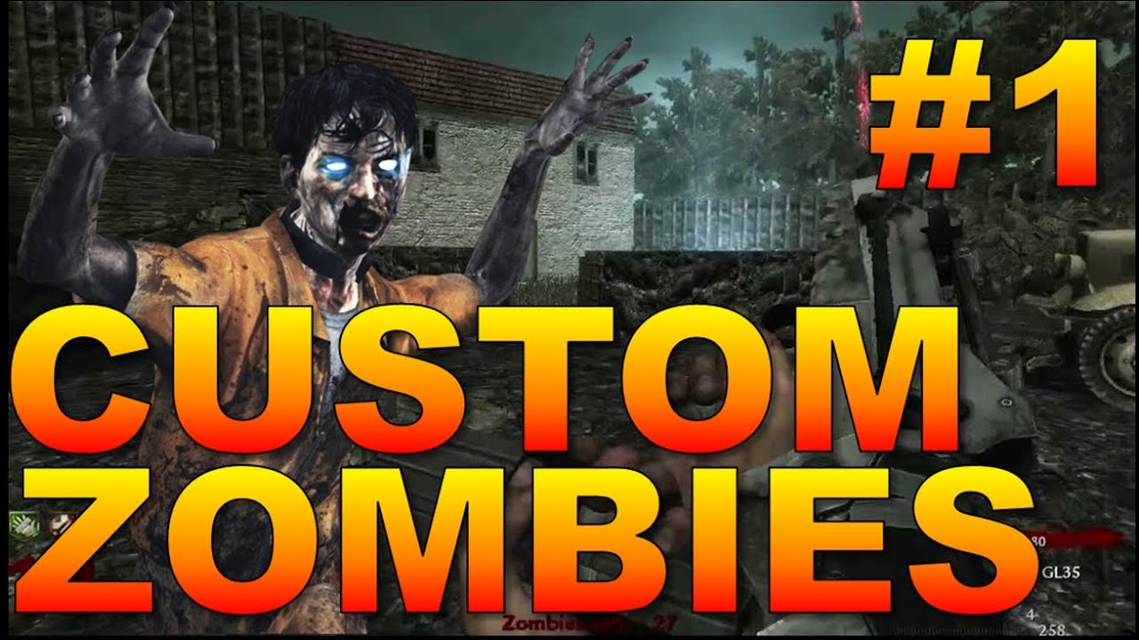 "FUN MAP" Custom Zombies BUNBURY #1 (CoD WaW Custom Zombies) Call Of Duty Nazi Zombies