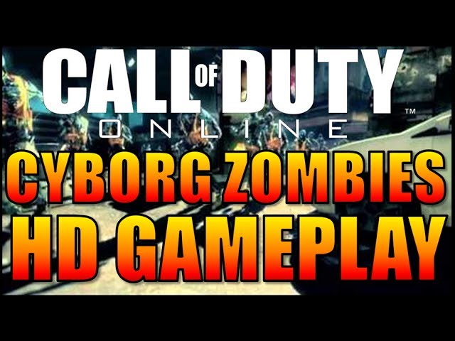 Call Of Duty: Cyborg Zombies [15+ Mins HD Gameplay] Dead Rising Nacht Der Untoten (CoD:Online China)